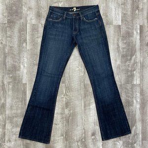 7 For All Mankind Ladies Flare Jeans – Size 29